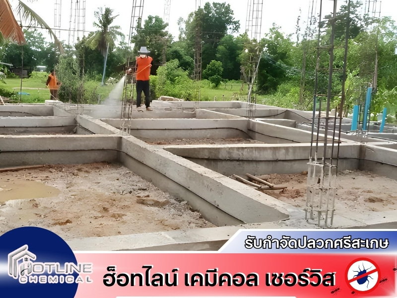 ออกแบบระบบท่อกำจัดปลวกศรีสะเกษ